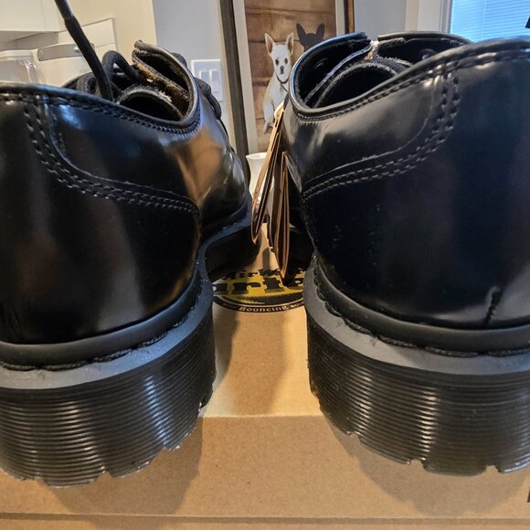 Doc Martens Zeffir 3i Bex Buttero Hair/Leather Oxfords Women's Size 9 Mens 8 NEW - Picture 8 of 11